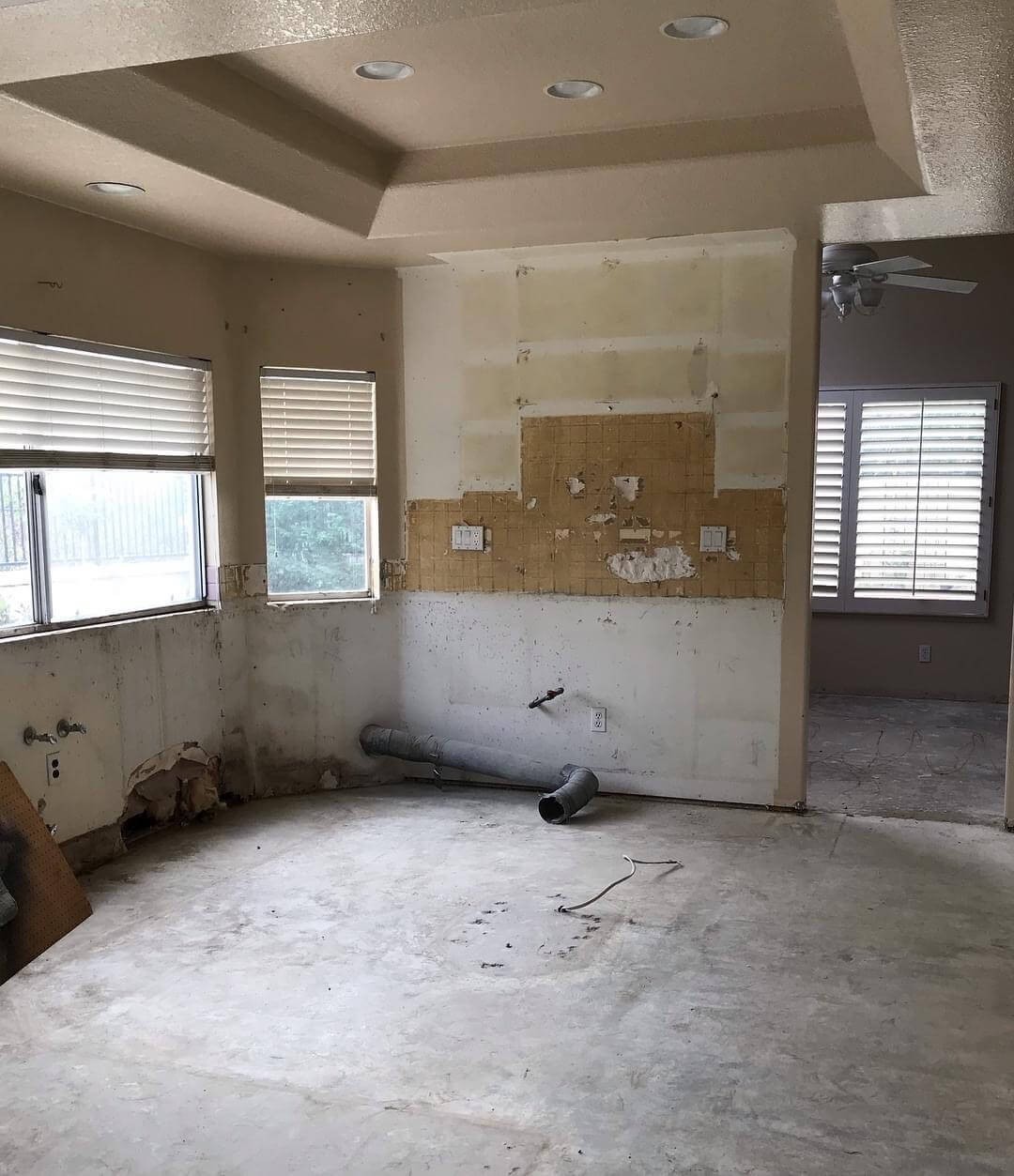 Water, Mold, Fire Damage, and Structure Remodel in Orange County